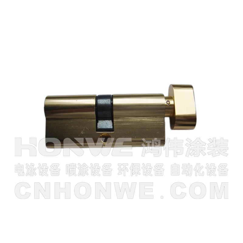 电泳仿铜锁具