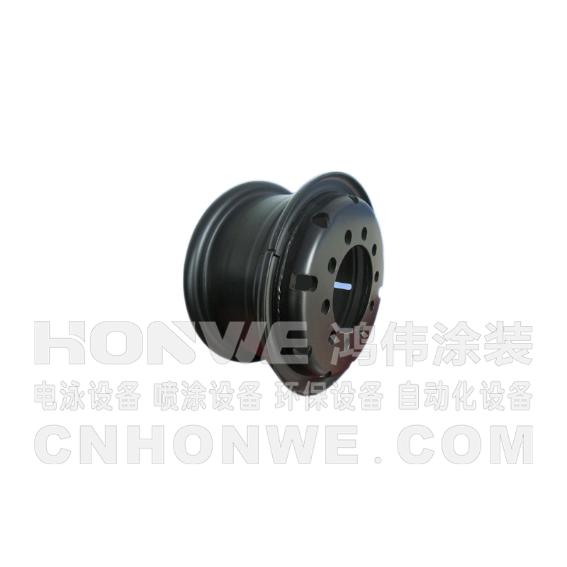 电泳黑色汽车轮毂