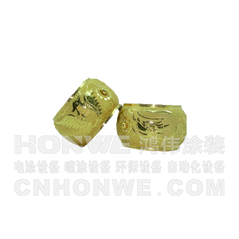 电泳仿金色烟灰缸