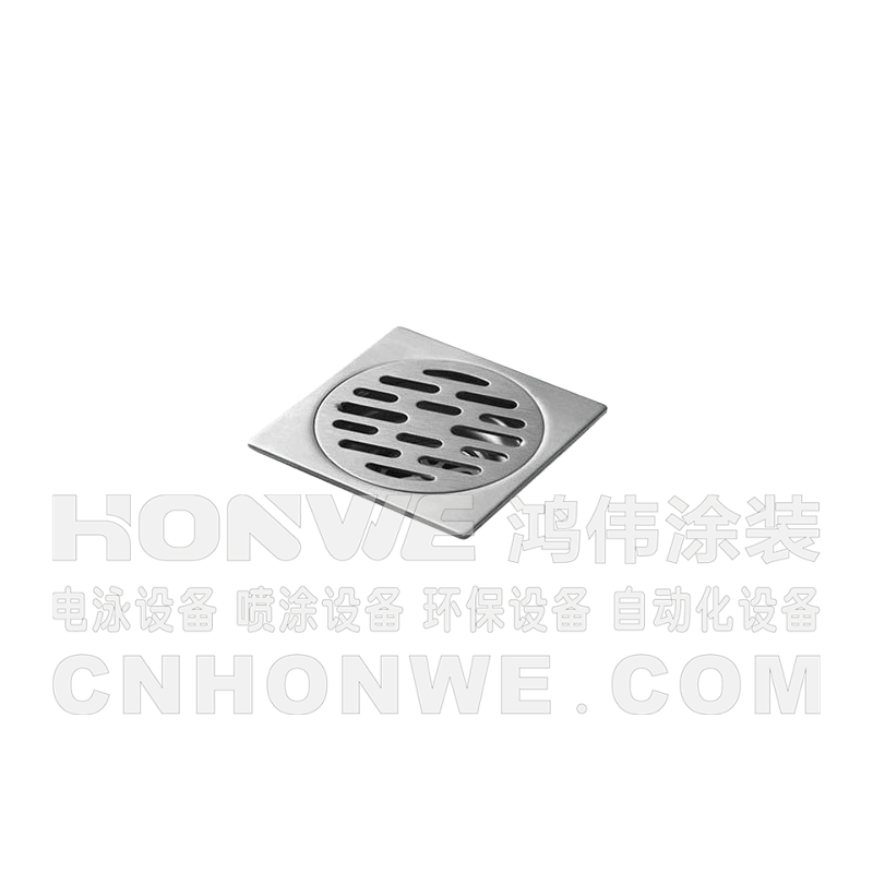 透明电泳地漏