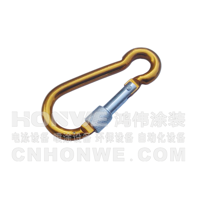 电泳仿金扣子