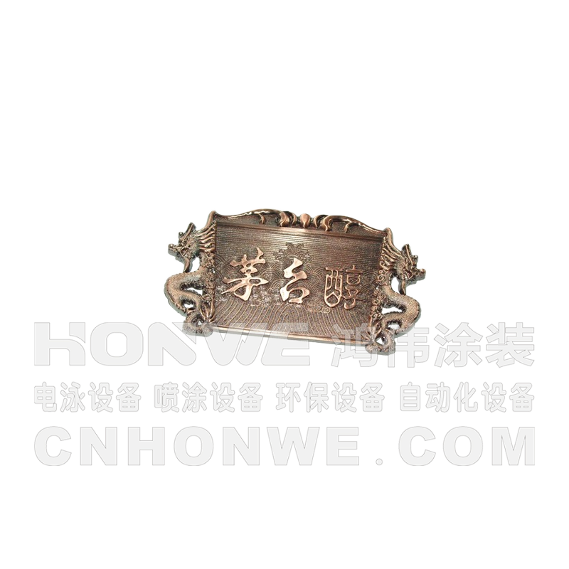 电泳仿古铜标牌