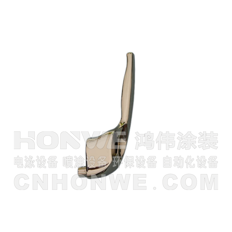 电泳咖啡金门把手