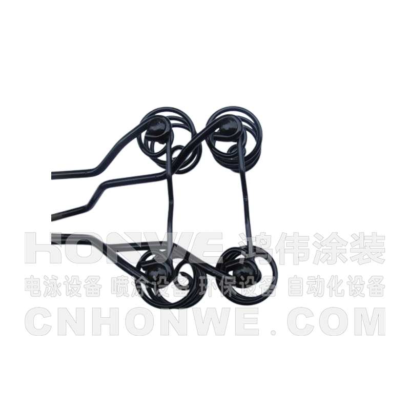 电泳黑色自行车坐垫支架